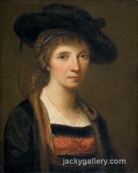 Self-portrait, Angelica Kauffman painting